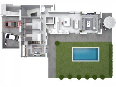 CHALET INDEPENDIENTE CON PISCINA, GARAJE Y JARDÍN EN VILADECAVALLS!!