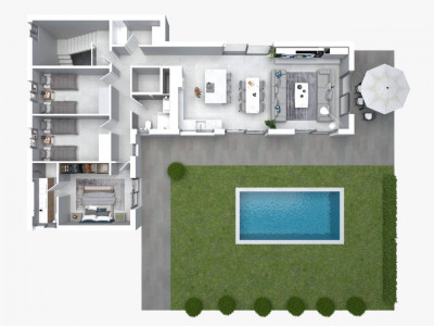 CHALET INDEPENDIENTE CON PISCINA, GARAJE Y JARDÍN EN VILADECAVALLS!!