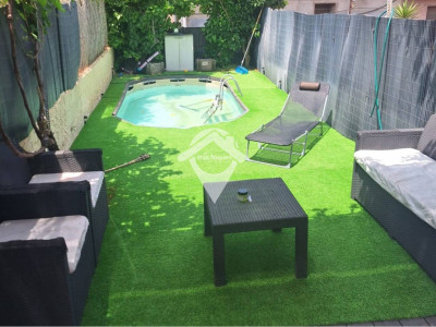 FANTASTICA CASA SOLEADA CON PISCINA Y JARDIN