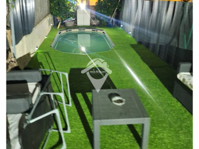 FANTASTICA CASA SOLEADA CON PISCINA Y JARDIN