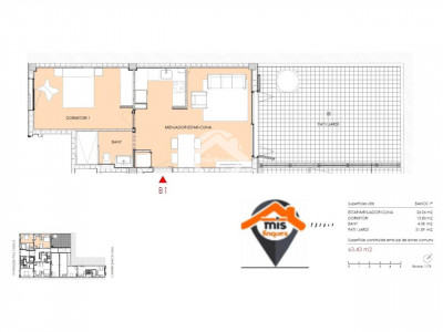 OBRA NUEVA ACABADA EN EL CENTRO SANT QUIRZE DEL VALLES