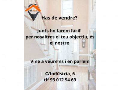 OPORTUNIDAD ¡¡¡¡GRAN CASA EN POBLE SEC-SANT QUIRZE DEL VALLES