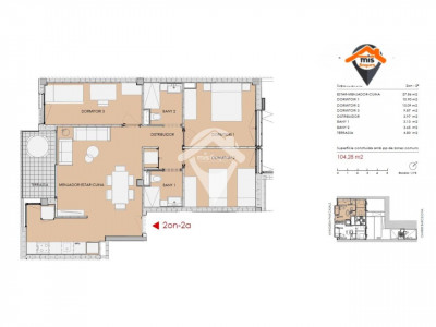 PROMOCION DE VIVIENDAS OBRA NUEVA ACABADA EN CENTRO SANT QUIRZE DEL VALLES